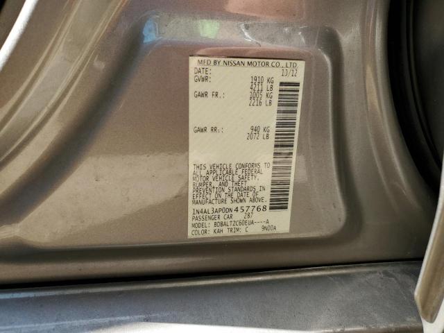 Photo 10 from auction – 2013 NISSAN ALTIMA 2.5 with VIN 1N4AL3AP0DN457768