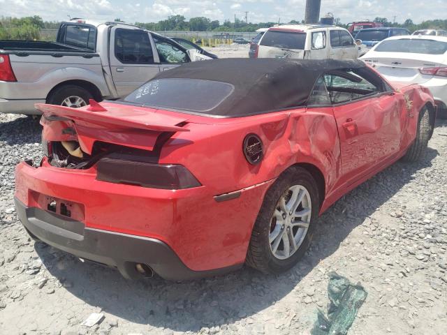 Photo 4 from auction – 2014 CHEVROLET CAMARO LT with VIN 2G1FB3D34E9204705