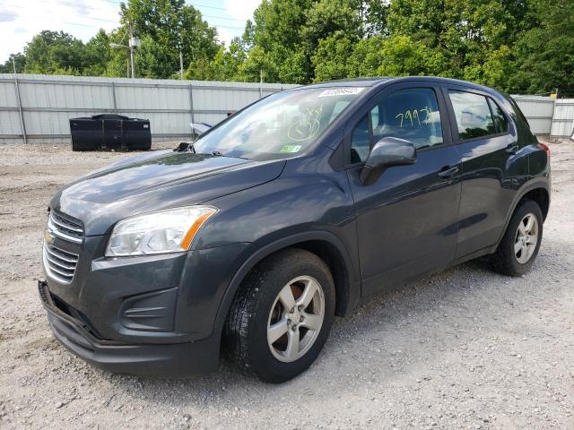 Photo 2 from auction – 2016 CHEVROLET TRAX LS with VIN 3GNCJNSB0GL263499