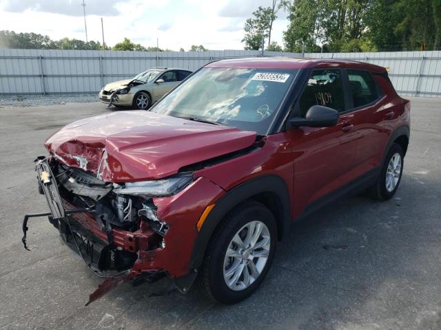 Photo 2 from auction – 2021 CHEVROLET TRAILBLAZE with VIN KL79MMS28MB066420