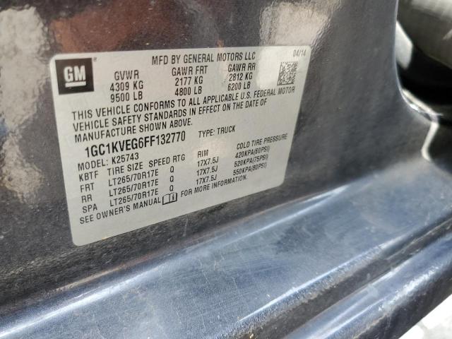 Photo 10 from auction – 2015 CHEVROLET SILVERADO with VIN 1GC1KVEG6FF132770