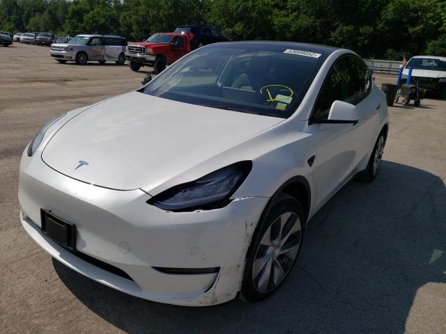Photo 2 from auction – 2021 TESLA MODEL Y with VIN 5YJYGAEE5MF146880