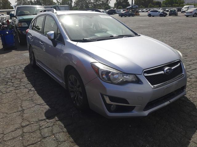 SUBARU IMPREZA SP 2016 with VIN JF1GPAS64G8289273 - Photo from auction