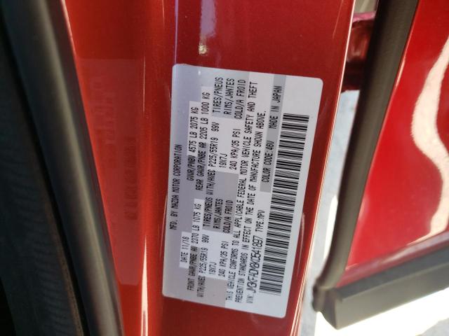 Photo 10 from auction – 2019 MAZDA CX-5 GRAND with VIN JM3KFADM8K0541897