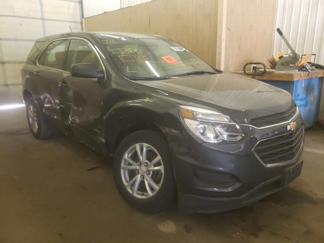 CHEVROLET EQUINOX LS 2017 with VIN 2GNFLEEK4H6222964 - Photo from auction
