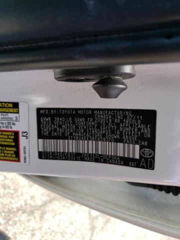 Photo 10 from auction – 2011 TOYOTA COROLLA BA with VIN 2T1BU4EE3BC659370