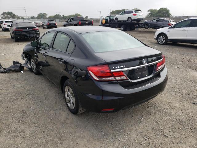 Photo 3 from auction – 2013 HONDA CIVIC LX with VIN 19XFB2F56DE291765