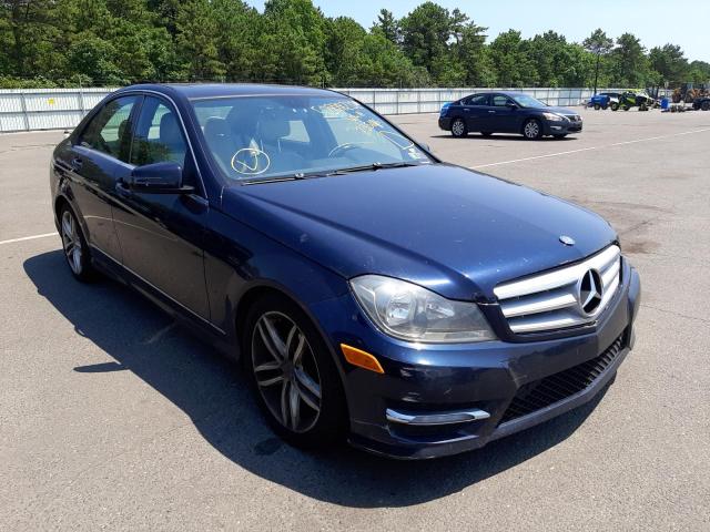 MERCEDES-BENZ C-CLASS 2012 with VIN WDDGF8BB8CR235696 - Photo from auction