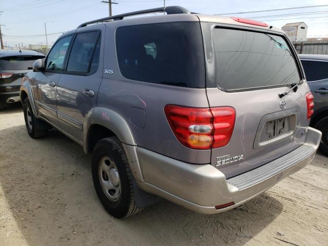Photo 3 from auction – 2002 TOYOTA SEQUOIA SR with VIN 5TDZT34A32S127909