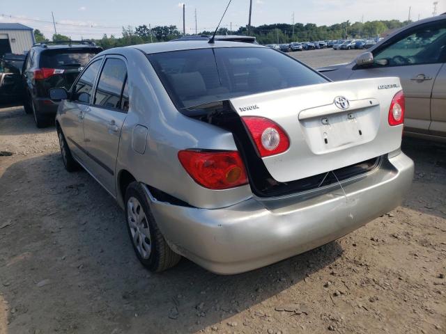 Photo 3 from auction – 2003 TOYOTA COROLLA with VIN JTDBR32E030005275