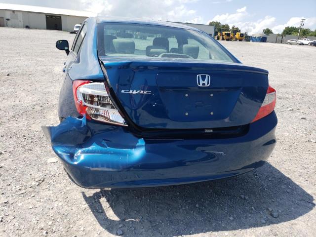 Photo 9 from auction – 2012 HONDA CIVIC LX with VIN 19XFB2F51CE067009