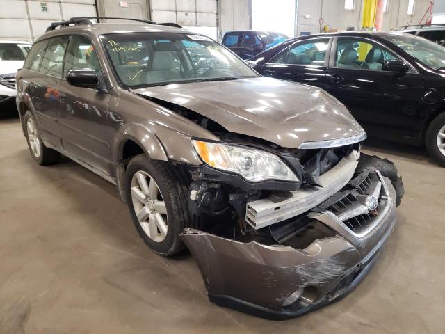 SUBARU OUTBACK 2. 2009 with VIN 4S4BP61C997324757 - Photo from auction