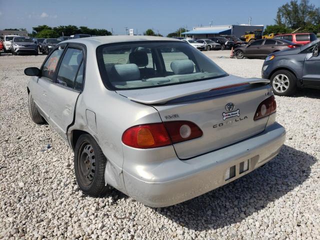 Photo 3 from auction – 2001 TOYOTA COROLLA CE with VIN 2T1BR12E11C429572