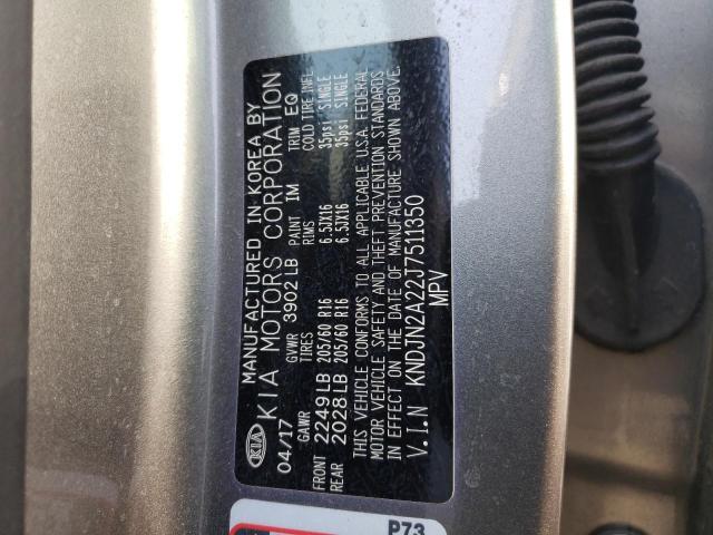 Photo 10 from auction – 2018 KIA SOUL with VIN KNDJN2A22J7511350