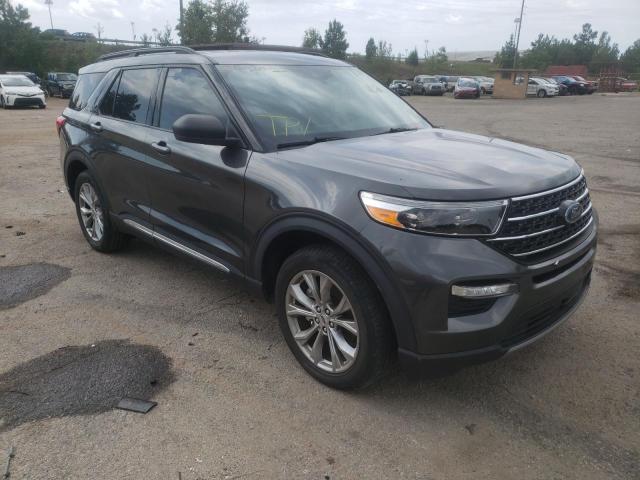 FORD EXPLORER X 2020 with VIN 1FMSK7DH8LGB01855 - Photo from auction