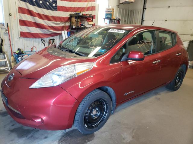صورة رقم 2 من المزاد - 2015 NISSAN LEAF S مع VIN 1N4AZ0CP7FC307472