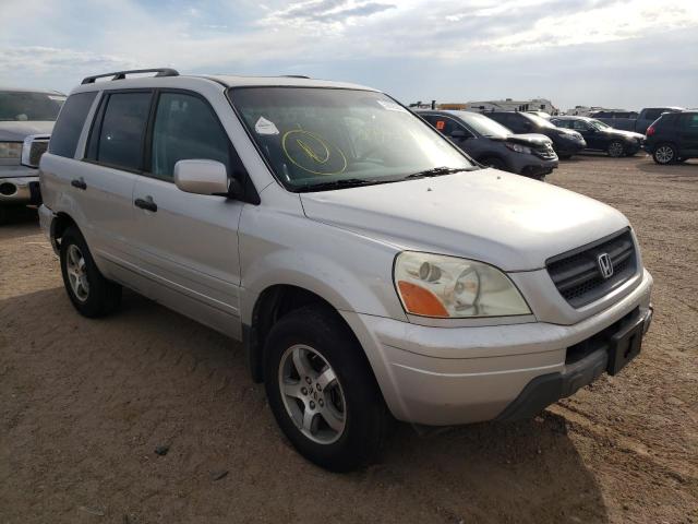 HONDA PILOT EXL 2005 with VIN 5FNYF18685B005438 - Photo from auction