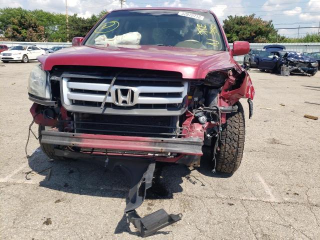 Photo 9 from auction – 2006 HONDA PILOT EX with VIN 5FNYF18706B009249