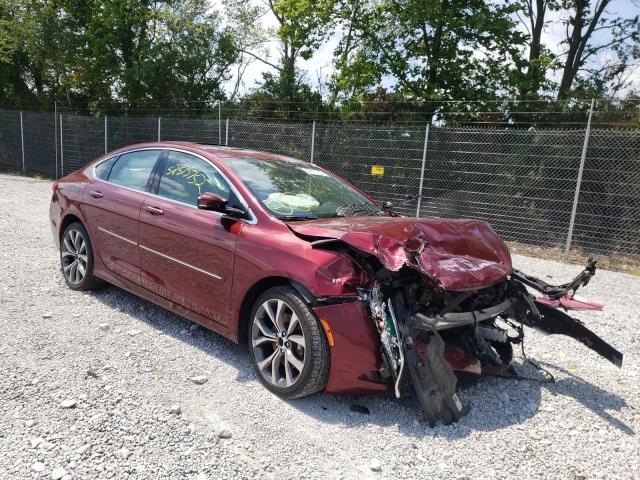 CHRYSLER 200 C 2015 with VIN 1C3CCCEG3FN617887 - Photo from auction