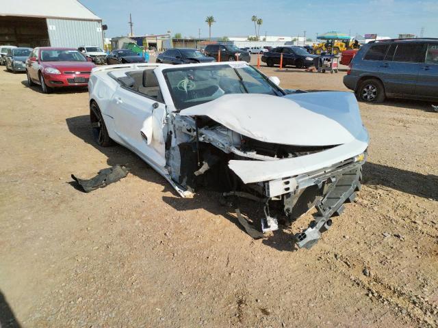 CHEVROLET CAMARO LT 2018 with VIN 1G1FB3DX8J0124377 - Photo from auction