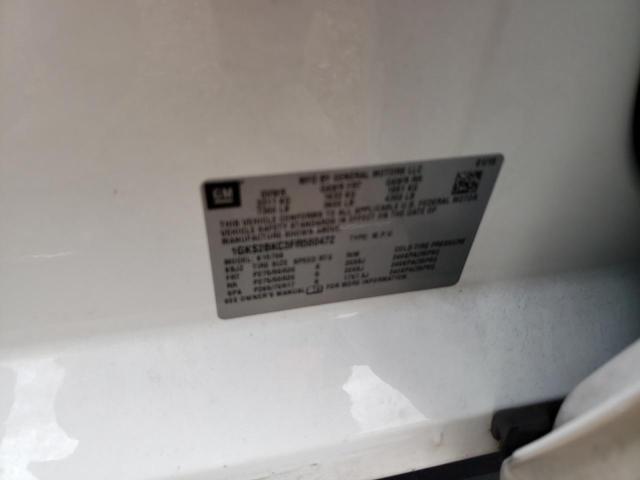 Photo 10 from auction – 2015 GMC YUKON SLT with VIN 1GKS2BKC3FR580472