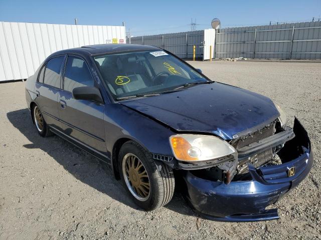 HONDA CIVIC EX 2002 with VIN 2HGES26752H511624 - Photo from auction