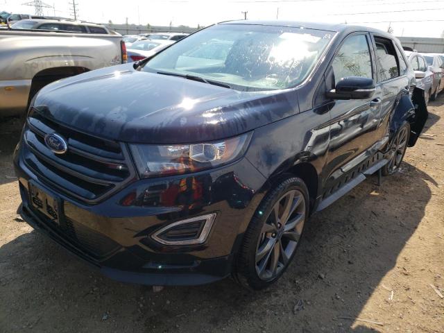 Photo 2 from auction – 2017 FORD EDGE SPORT with VIN 2FMPK4AP0HBB20883