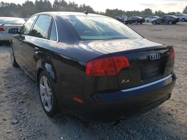 Photo 3 from auction – 2008 AUDI A4 2.0T QU with VIN WAUDF78E38A058776