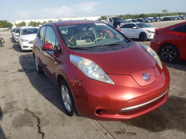NISSAN LEAF SV 2012 with VIN JN1AZ0CP1CT016541 - Photo from auction