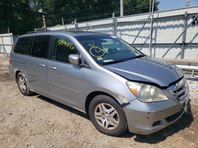 HONDA ODYSSEY EX 2005 with VIN 5FNRL386X5B059557 - Photo from auction
