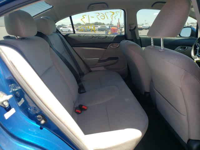 Photo 6 from auction – 2013 HONDA CIVIC LX with VIN 19XFB2F50DE290255