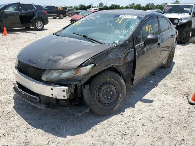 Photo 2 from auction – 2014 HONDA CIVIC LX with VIN 2HGFB2F51EH548323