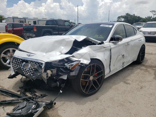 Photo 2 from auction – 2020 GENESIS G70 with VIN KMTG54LE1LU056414