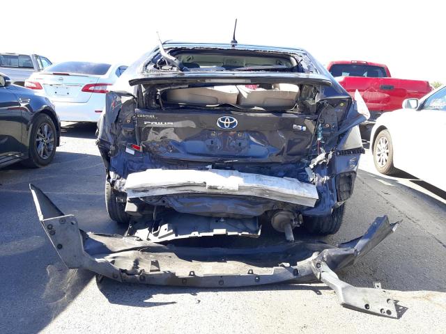 Photo 9 from auction – 2010 TOYOTA PRIUS with VIN JTDKN3DU7A0245727