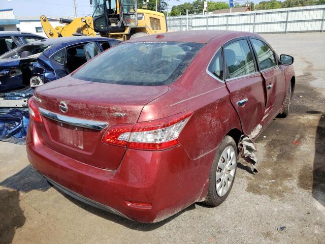 Photo 4 from auction – 2015 NISSAN SENTRA S with VIN 3N1AB7AP8FY282991