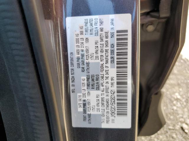 Photo 10 from auction – 2016 MAZDA CX-5 TOURI with VIN JM3KE2CY5G0801421