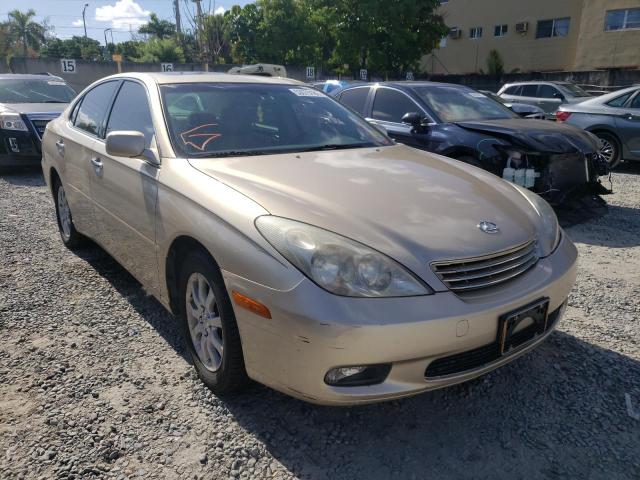 LEXUS ES 300 2002 with VIN JTHBF30G120009488 - Photo from auction