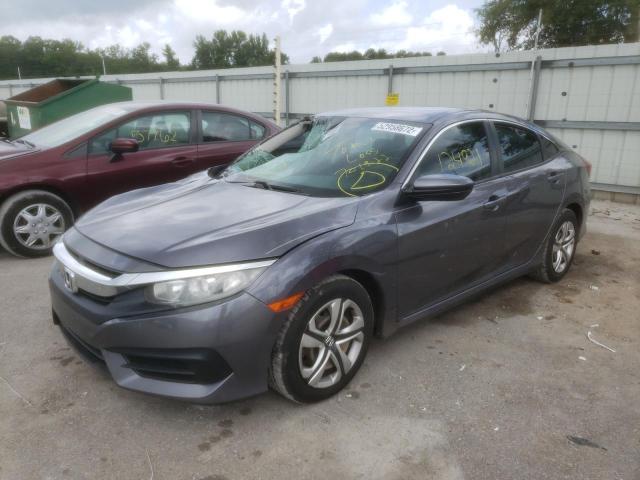Photo 2 from auction – 2016 HONDA CIVIC LX with VIN 19XFC2F50GE030617