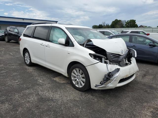 TOYOTA SIENNA XLE 2017 with VIN 5TDDZ3DC9HS158763 - Photo from auction