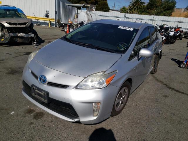 Photo 2 from auction – 2013 TOYOTA PRIUS with VIN JTDKN3DU6D0346973