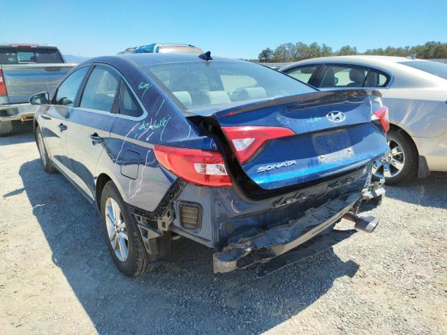 Photo 3 from auction – 2017 HYUNDAI SONATA SE with VIN 5NPE24AF0HH493090