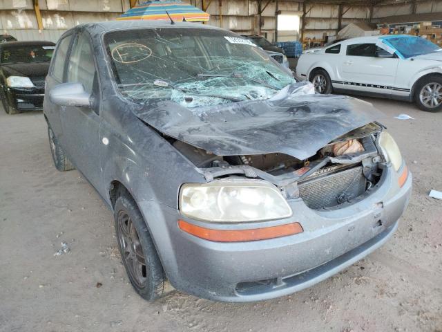 CHEVROLET AVEO BASE 2008 with VIN KL1TD66608B275147 - Photo from auction
