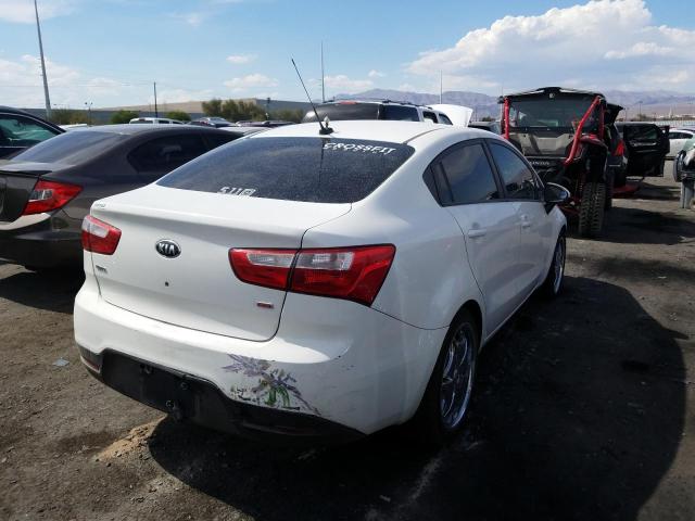 Photo 4 from auction – 2013 KIA RIO LX with VIN KNADM4A33D6257501