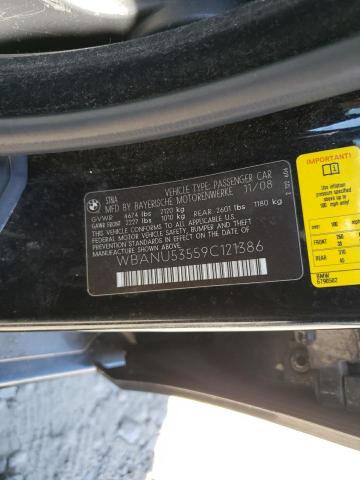 Photo 10 from auction – 2009 BMW 528 I with VIN WBANU53559C121386