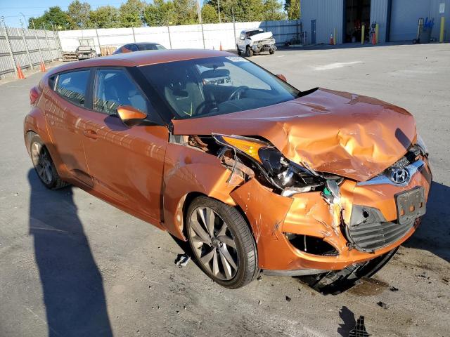 HYUNDAI VELOSTER 2017 with VIN KMHTC6AD4HU310631 - Photo from auction