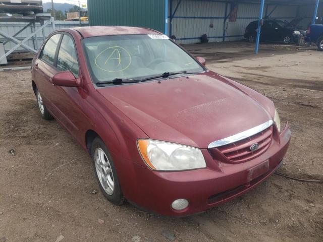 KIA SPECTRA LX 2005 with VIN KNAFE121655196296 - Photo from auction
