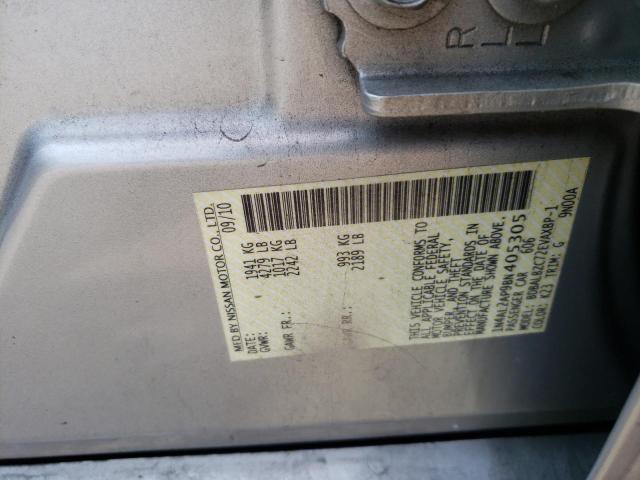 Photo 10 from auction – 2011 NISSAN ALTIMA BAS with VIN 1N4AL2AP9BN405305