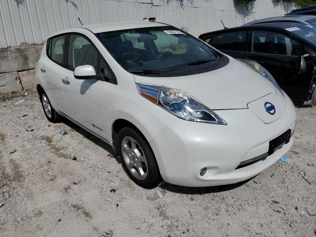 NISSAN LEAF S 2013 with VIN 1N4AZ0CP4DC404108 - Photo from auction
