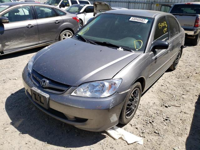 Photo 2 from auction – 2004 HONDA CIVIC LX with VIN 2HGES15504H636852