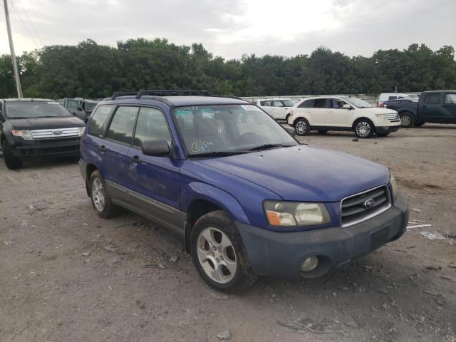 SUBARU FORESTER 2 2003 with VIN JF1SG65683H712921 - Photo from auction
